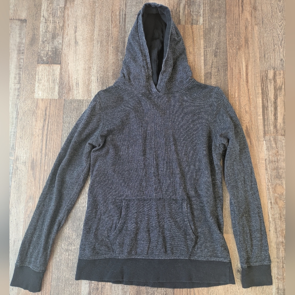 Pact Women's Organic Cotton Hoodie Sweatshirt Size Small Black